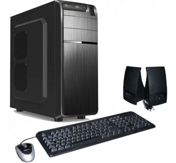 Imagen de Gabinete Kit Teclado Parlantes Mouse Fuente 500W