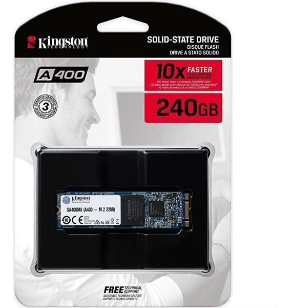 Imagen de Kingston SSD 240gb M.2 SA400M8/240G