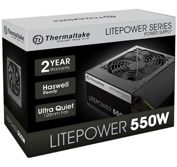 Imagen de Fuente Pc Thermaltake Gamer 550w
