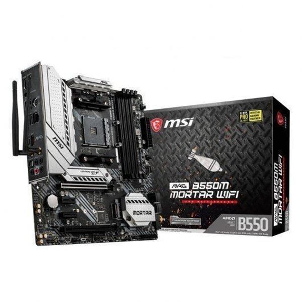 Imagen de MSI MAG B550M MORTAR WIFI AMD AM4