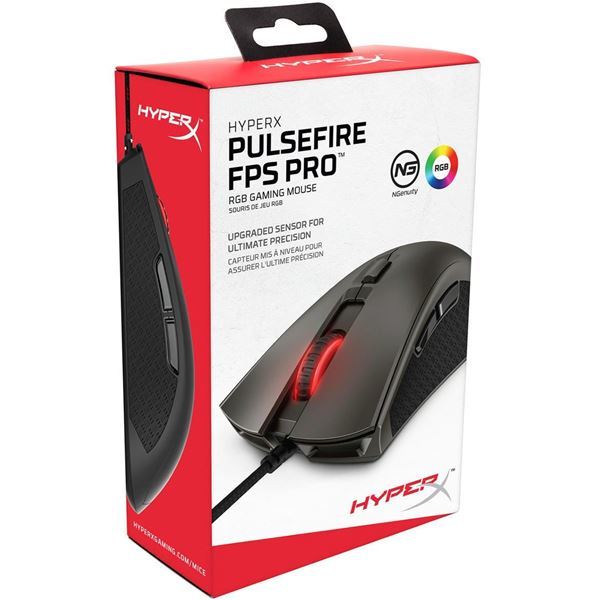 Imagen de Mouse Hyperx Gamer Pulsefire Fps Pro Rgb HX-MC003B
