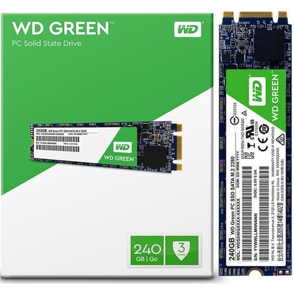 Imagen de WD SSD 240gb M.2 WDS240G1G0B