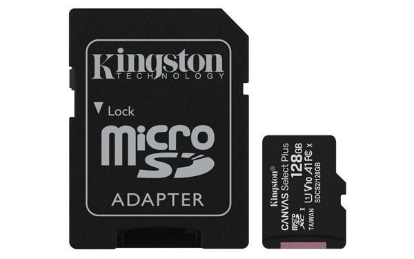 Imagen de Memoria Micro SD Kingston 128gb Canvas