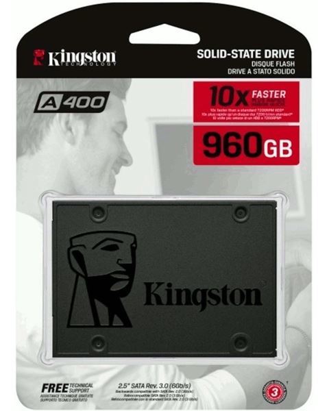 Imagen de Disco Sólido Interno Kingston Sa400s37/960g 960gb