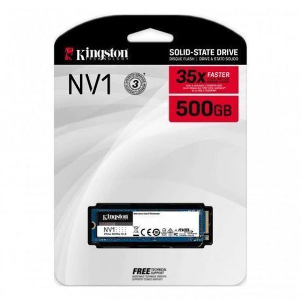 Imagen de Kingston NV1 SSD NVMe 500GB SNVS/500G