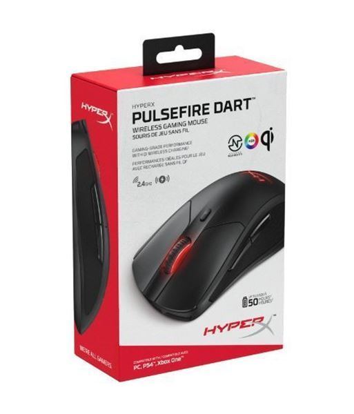 Imagen de Mouse Inalámbrico Hyperx Pulsefire Dart Global HX-MC006B