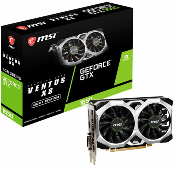 Imagen de MSI GeForce GTX 1650 Ventus XS OC 4GB GDDR6