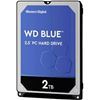 Imagen de Hdd 2.5" Wd Blue R2 2tb 5400 Rpm