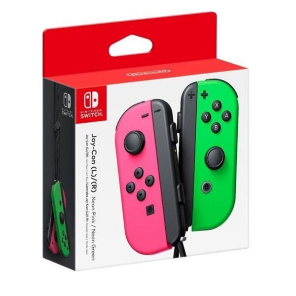 Imagen de Joystick Nintendo Switch L/r Rosa Y Verde