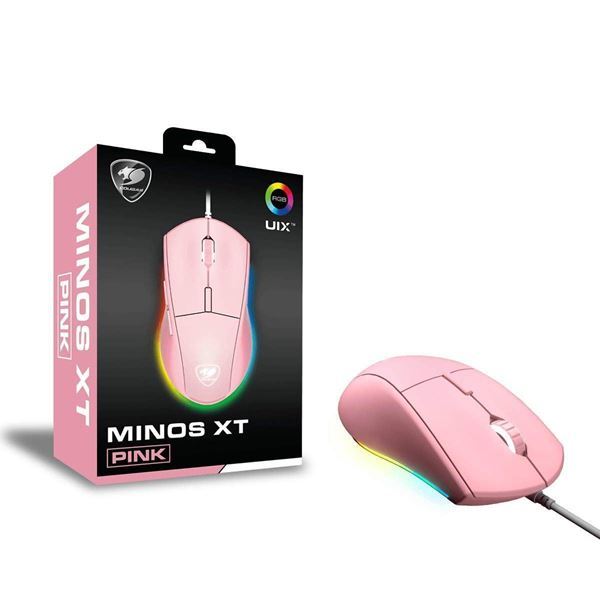 Imagen de Mouse Cougar Minus Xt Pink