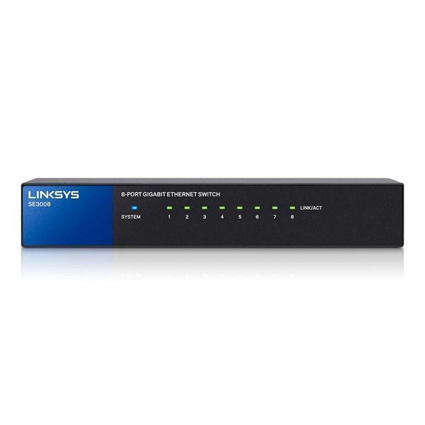 Imagen de Switch Linksys Se3008 8 Ports Gigabit