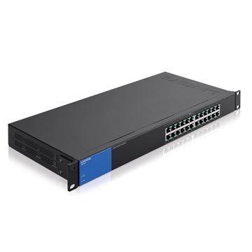 Imagen de Switch Linksys 124p 24 Port Poe