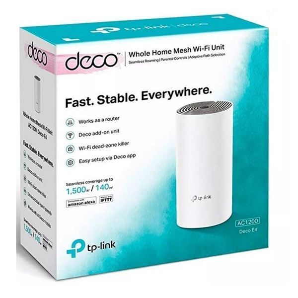 Imagen de Sistema Wi-Fi mesh TP-Link Deco E4 Ac1200 (1 Pack)