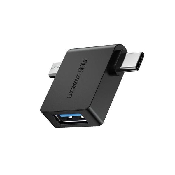 Imagen de Adaptador Ugreen USB 3.0 a MicroUsb / Tipo C