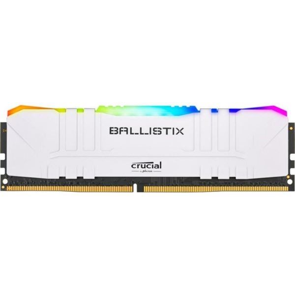 Imagen de Crucial Ballistix 8gb Ddr4 3200 Rgb White BL8G32C16U4WL