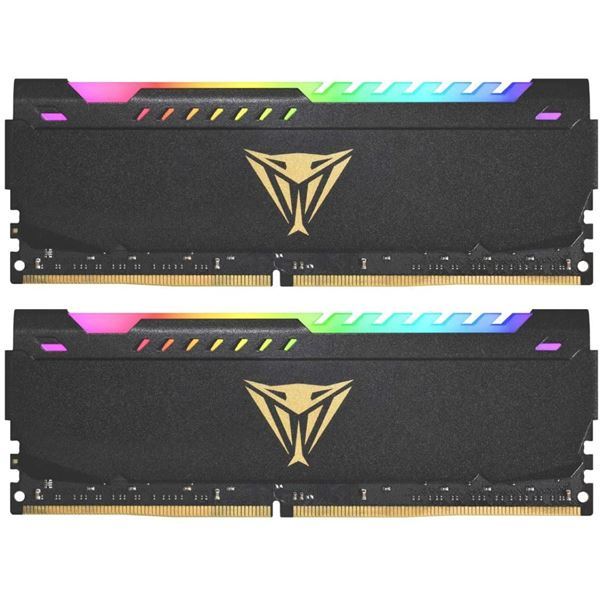 Imagen de Patriot Viper 16gb Ddr4 Rgb 3200 KIT (2x8) PVSR416G320C8K