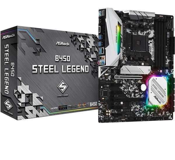 Imagen de Asrock B450 Steel Legend Amd Am4