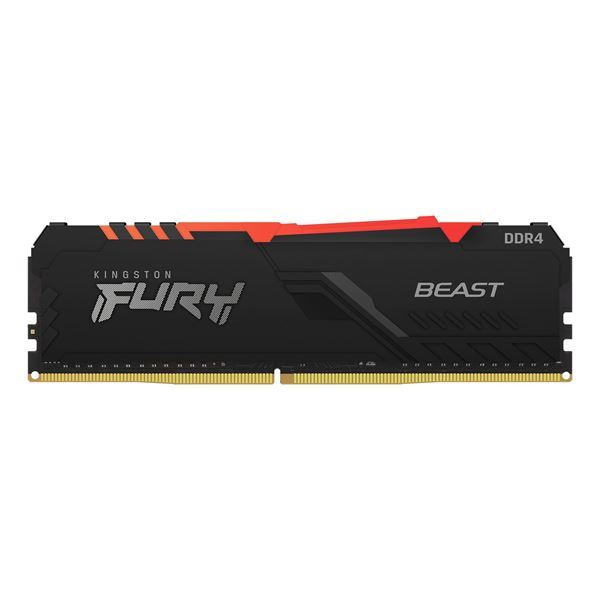 Imagen de Kingston Fury Beast RGB 16gb DDR4 3200 KF432C16BBA/16