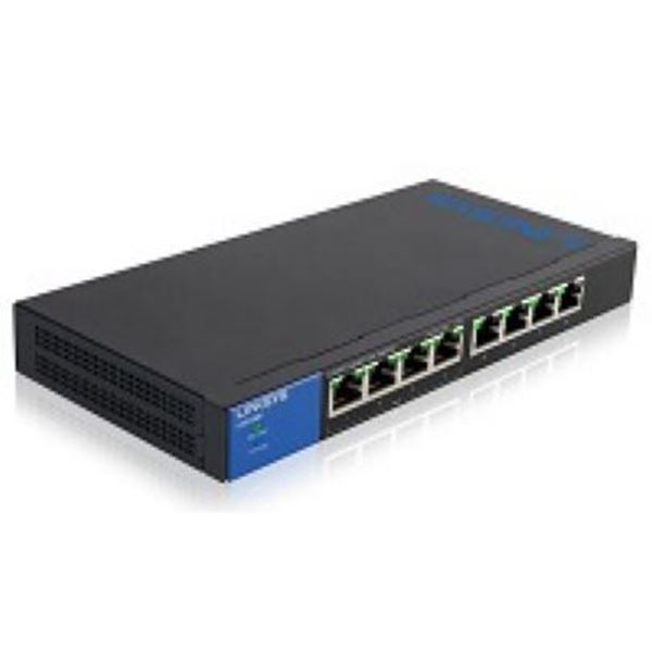 Imagen de Switch Linksys 108p 8 Port Poe