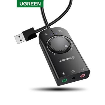 Imagen de Adaptador De Sonido Ugreen Stereo Externo A Usb 15