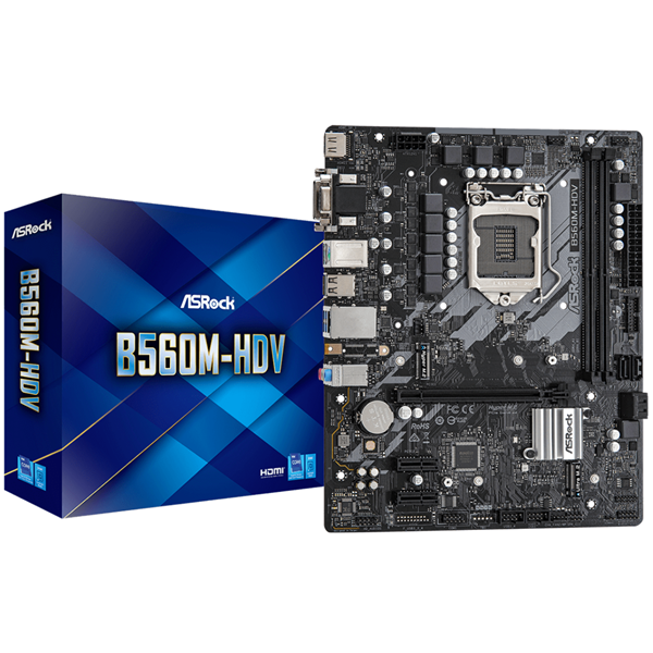 Imagen de Asrock B560m-hdv Intel 1200