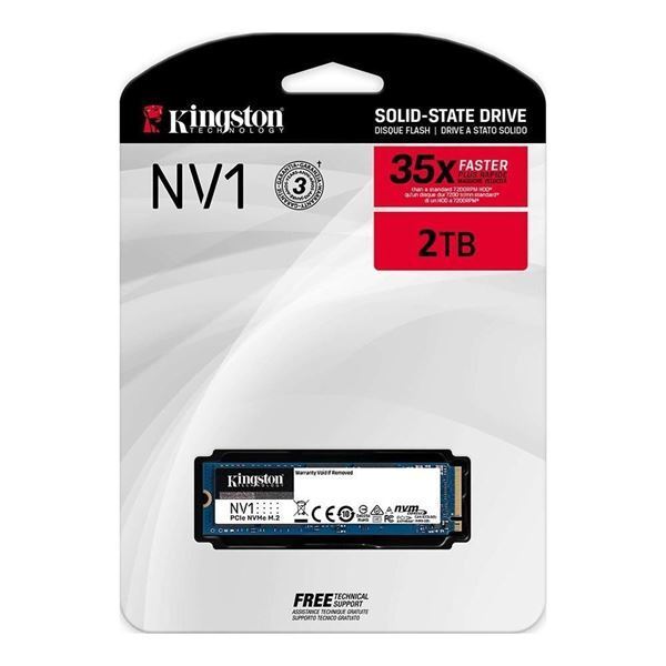 Imagen de Kingston NV1 SSD NVMe 2000GB SNVS/2000G