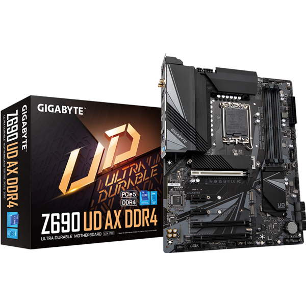 Imagen de Gigabyte Z690 UD AX DDR4 Intel 1700