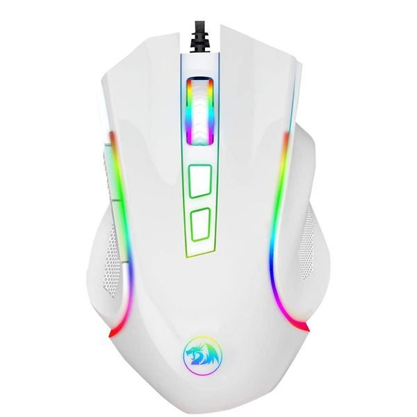 Imagen de Mouse Gamer Redragon Griffin M607w White RGB