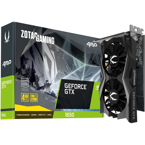 Imagen de Zotac Geforce Gtx 1650 AMP 4gb Ddr6 ZT-T16520D-10L