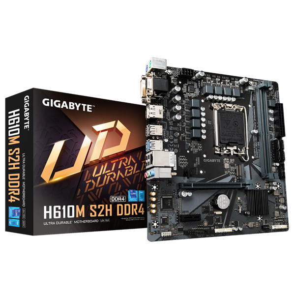 Imagen de Gigabyte H610m S2h DDR4 Intel 1700