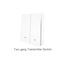 Imagen de Interruptor De Pared 2 Botones Blanco Rf