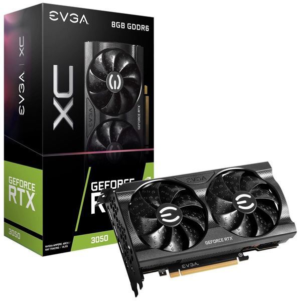 Imagen de EVGA GeForce RTX 3050 XC 8GB 08G-P5-3553-KR
