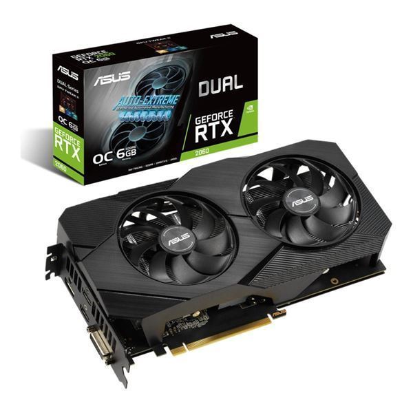 Imagen de ASUS GeForce RTX 2060 OC 6GB DUAL-RTX2060-O6G-EVO