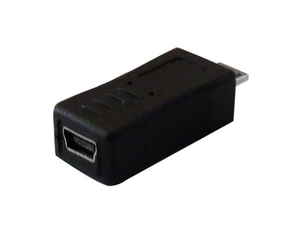 ADAPTADOR MINI USB hembra-MICRO USB macho