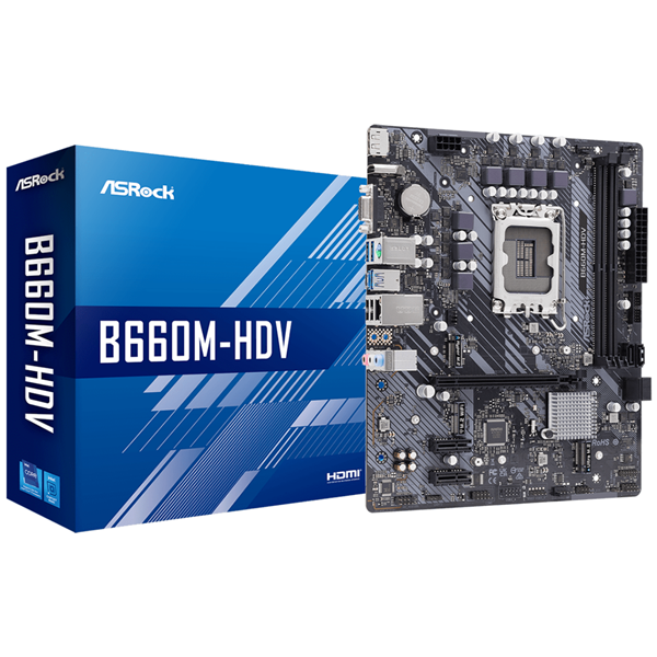 Imagen de Asrock B660m-hdv Intel 1700