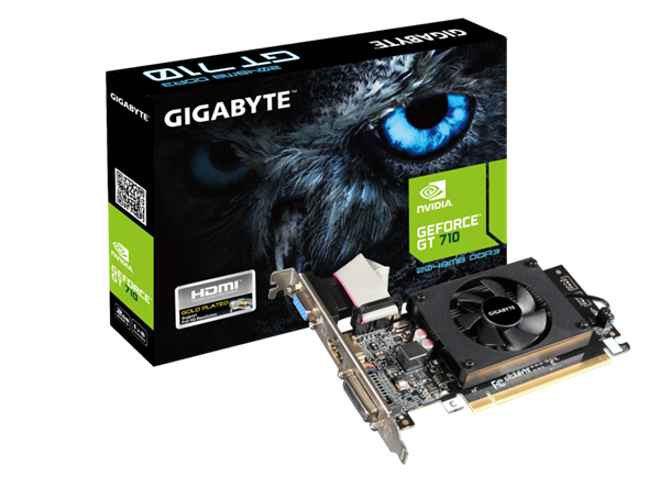 Imagen de Gigabyte GeForce GT 710 2GB Vga Dvi Hdmi G7-N710D3-2GL