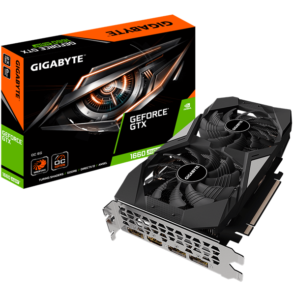 Imagen de Gigabyte Gtx 1660 Super 6gb Ddr6 GV-N166SOC-6GD