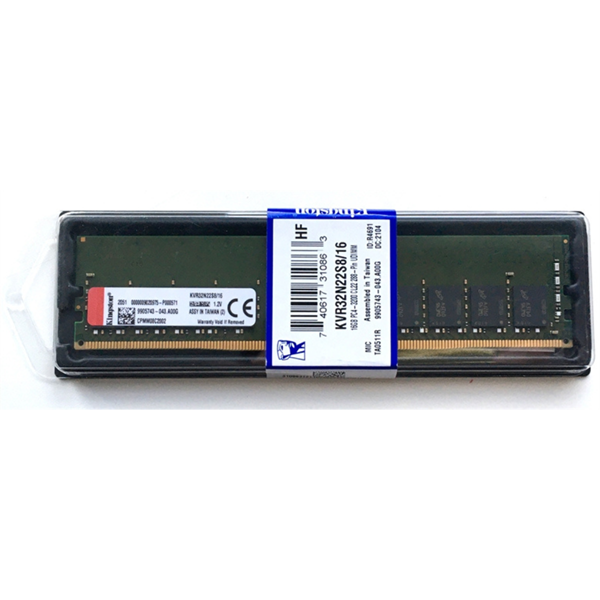 Imagen de Kingston 16gb DDR4 PC 3200 KVR32N22S8/16