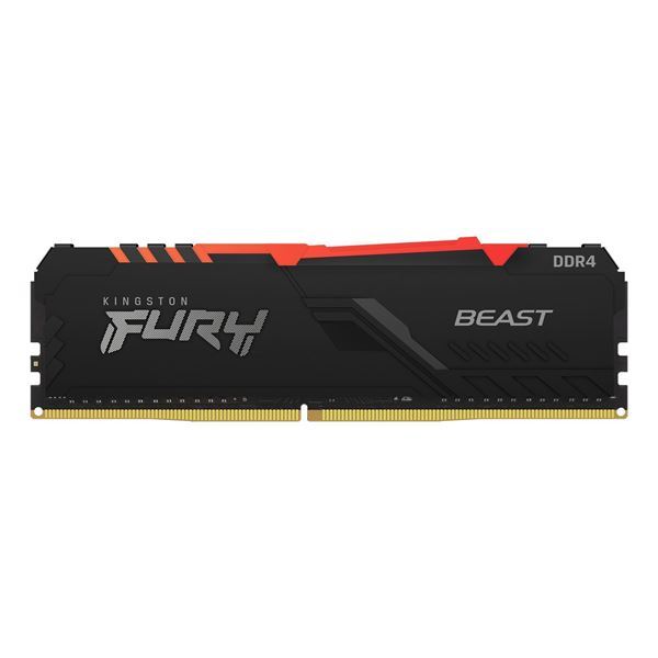 Imagen de Kingston Fury Beast RGB 16gb DDR4 3200 KF432C16BBA/16