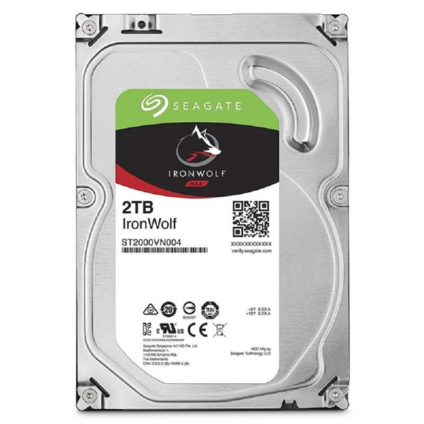 Imagen de Seagate Disco Duro 2TB IronWolf NAS ST2000VN004