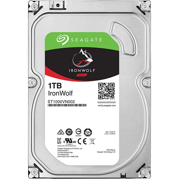 Imagen de Seagate Disco Duro 1TB IronWolf NAS ST1000VN002
