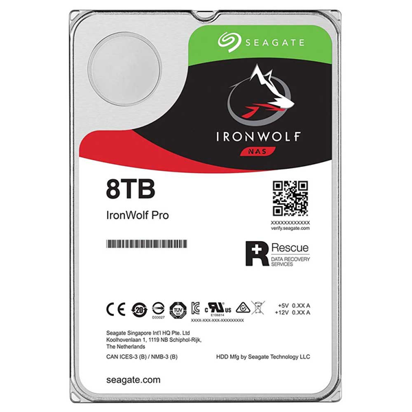 Imagen de Seagate Disco Duro 8TB IronWolf PRO NAS ST8000NE001
