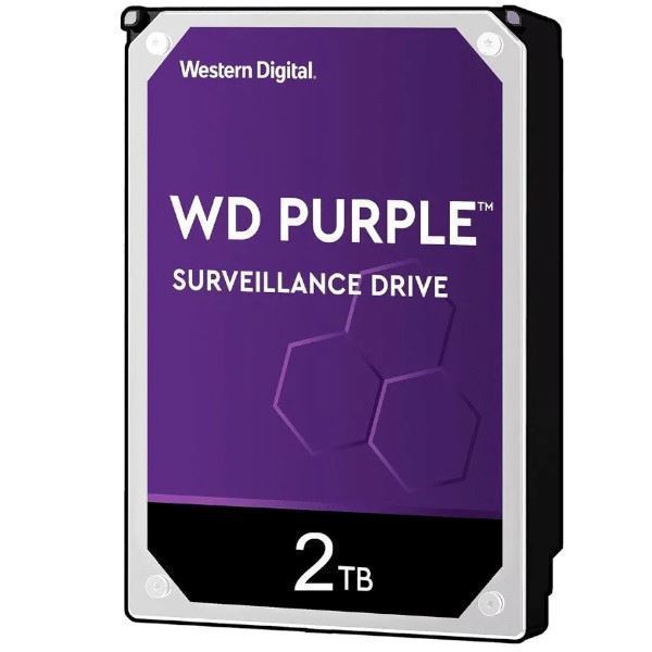 Imagen de Hdd 3.5" Wd Purple 2tb Sata3 Intellipower 64 mb
