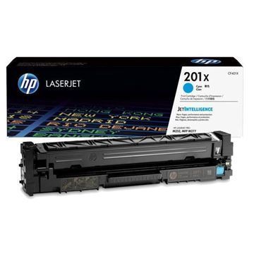Imagen de HP 201X Toner Original Cián Alto rendimiento LaserJet (CF401X)