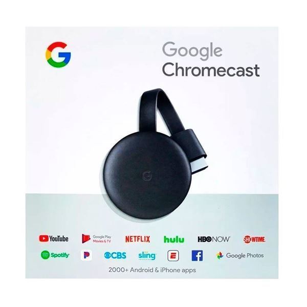 Imagen de Google Chromecast 3 Streaming Media Player