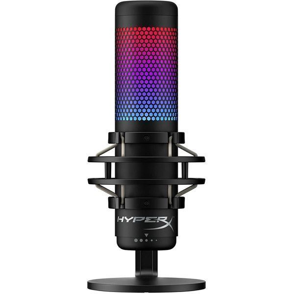 Imagen de Microfono Hyperx Quadcast S RGB Gamer Streamers 4P5P7AA