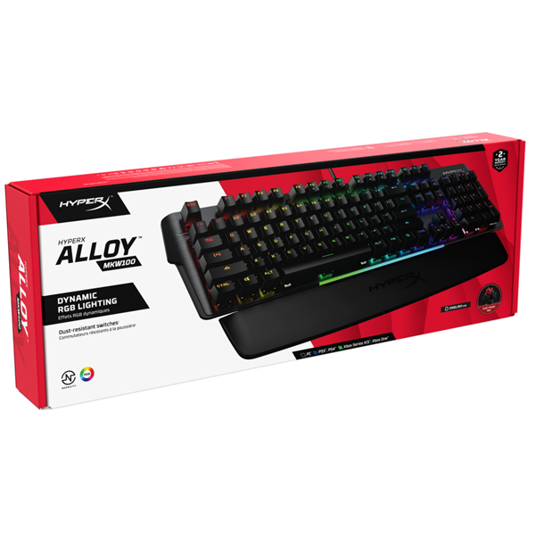 Imagen de Hyperx ALLOY MKW100 RED 4P5E1AA#ABA