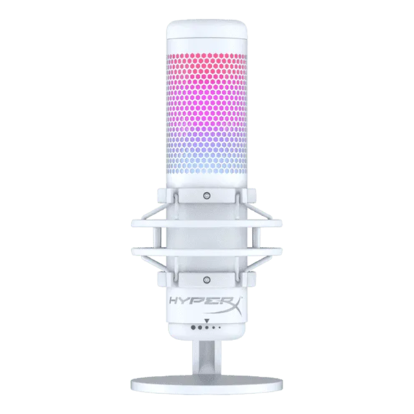 Imagen de Hyperx Quadcast S WHITE RGB Streamers 519P0AA