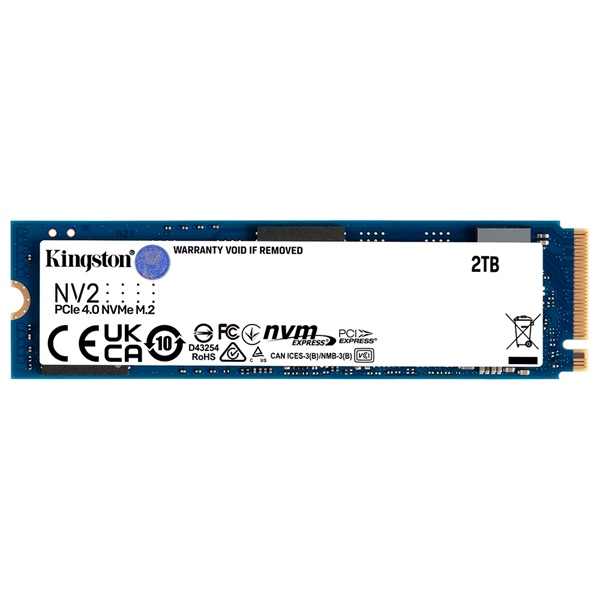 Imagen de Kingston NV2 SSD NVMe 2TB SNV2S/2000G