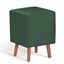 Imagen de Puff Cube Velvet Verde